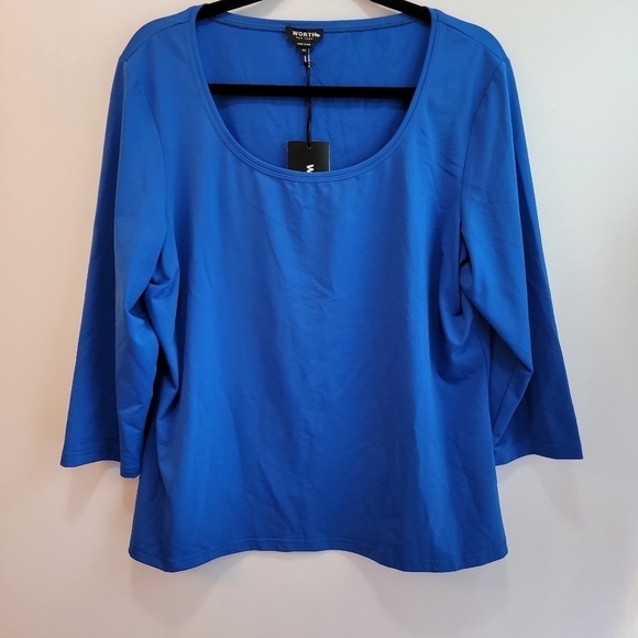 Worth Tops - NWOT Worth  Long Sleeve T Shirt Size XL